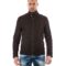 man leather jacket central shirt collar davide cervo brown 5