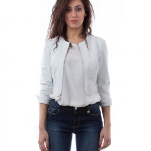 short leather jacket white bolerino 6