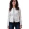 women s leather jacket in genuine lamb leather and round neck fantasy color 1 5